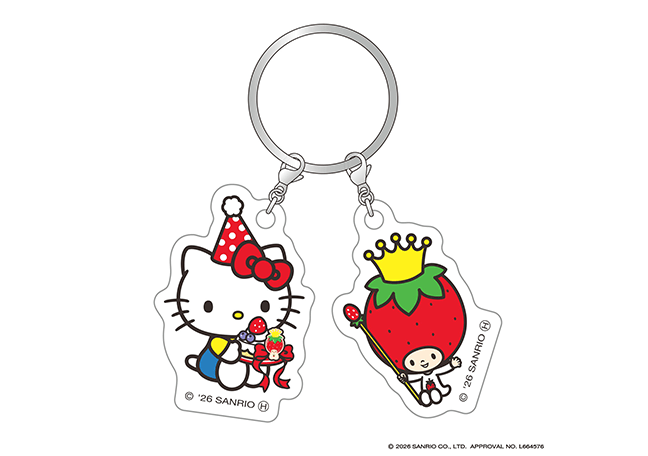 2連アクリルキーホルダー