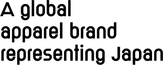 A global apparel brand representing Japan