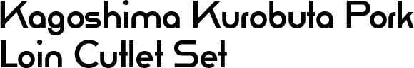 Kagoshima Kurobuta Pork Loin Cutlet Set