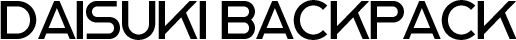 DAISUKI BACKPACK