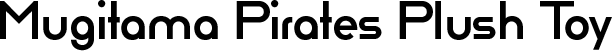 Mugitama Pirates Plush Toy