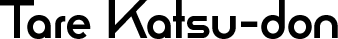 Tare Katsu-don