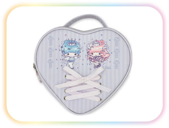 ハート型バニティポーチ