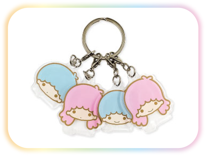 ４連アクリルキーホルダー