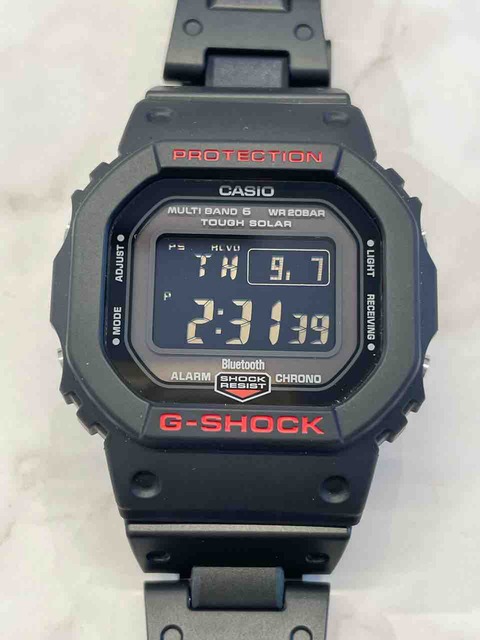 G-SHOCK】進化し続けるスクエアデザイン【GW-B5600HR-1JF】 | TIME'S