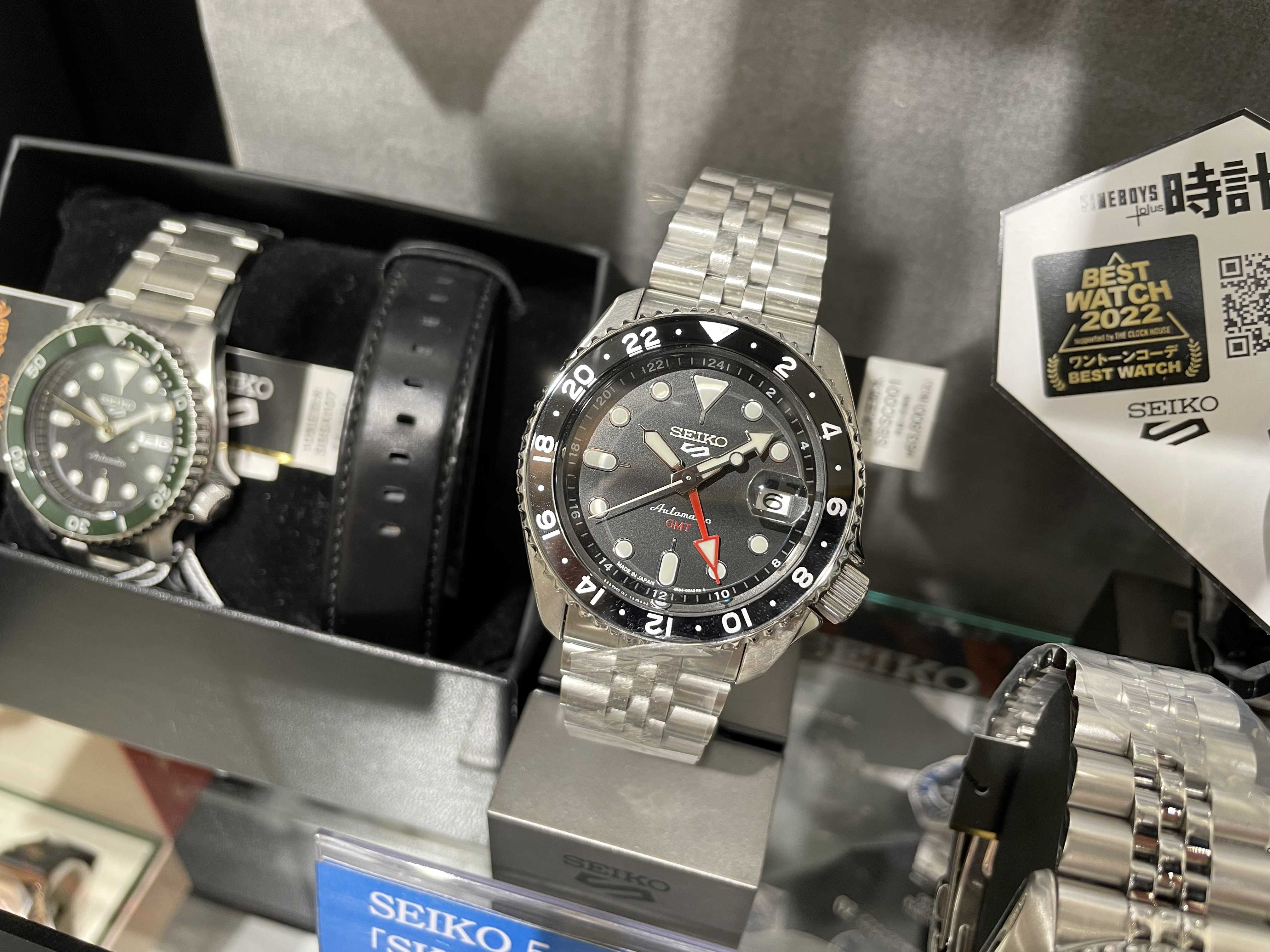 SEIKO 5スポーツ SBSC003 ブルー GMT | www.innoveering.net