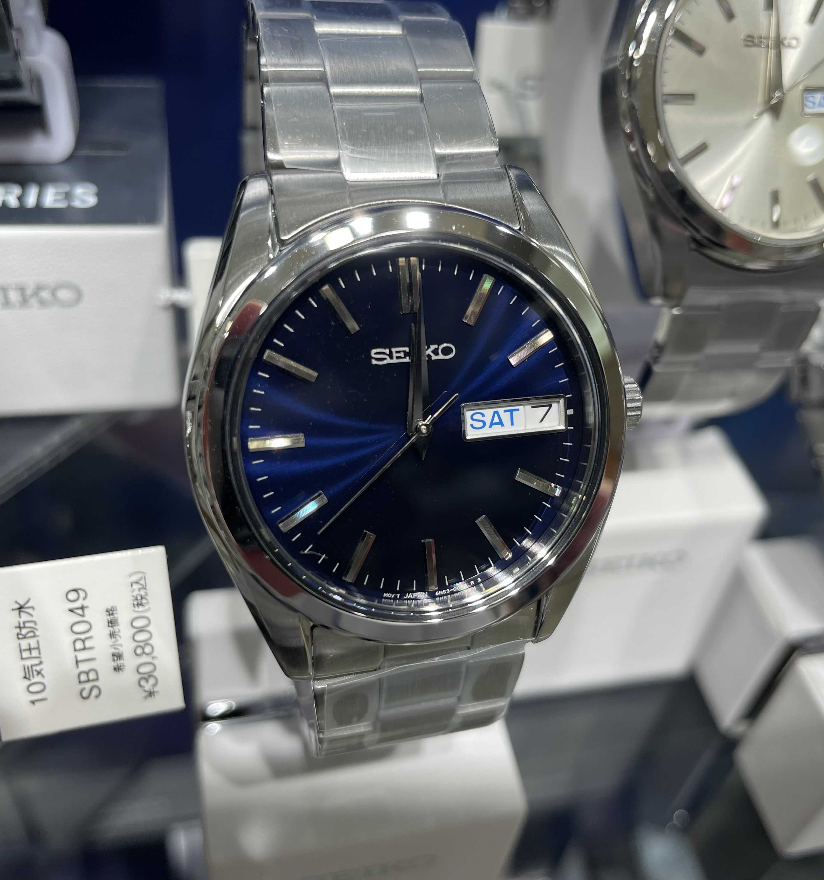 SEIKO SELECTIONより電池式クオーツデイデイトモデル登場