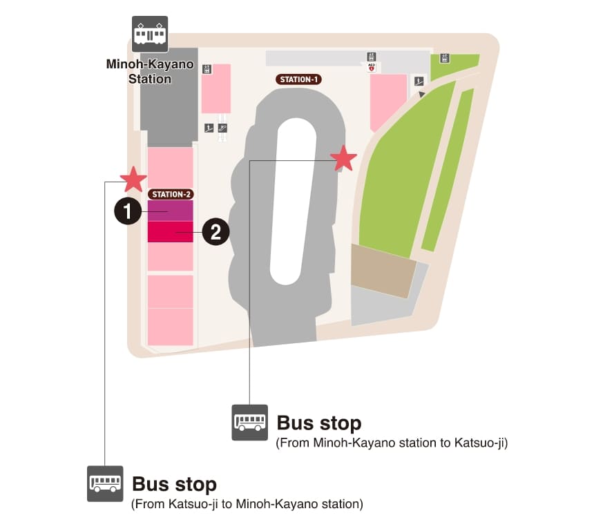 STATION 1F Floor Map