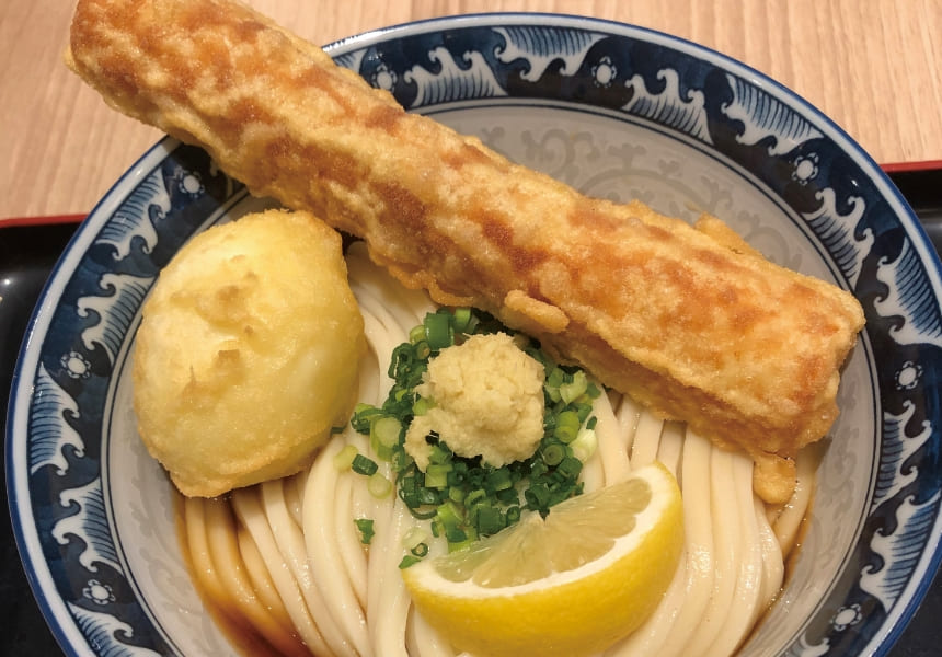 Nanba sennitimae Kamatakeudon 釜たけうどん